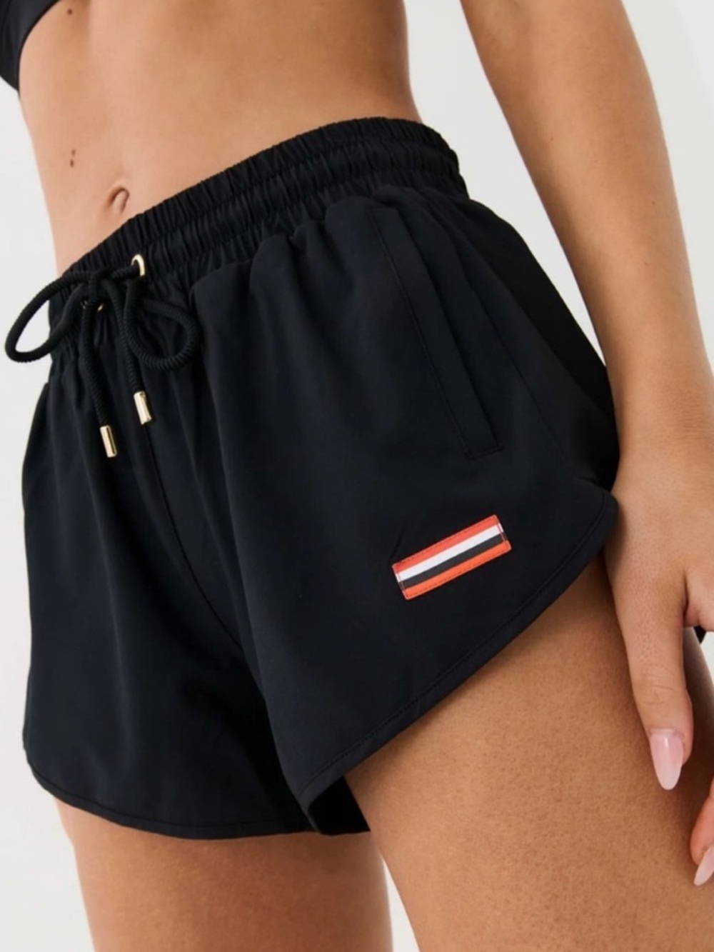 P.E. Nation Ramp Run Short in‎ Black
